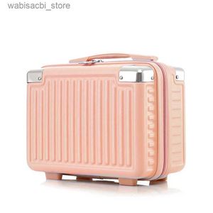Cosmetic Bags 14inch Multifunctional Ladys Cosmetic Case Travel Hand Luggage Portable Carrying Makeup Bag Professional Suitcase L49