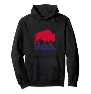 Bills Mafia Great Gift Buffalo Sports Bull Tailgate Party Pullover Hoodie Unisex S5XL Blackgreynavyroyal Bluedark Heather4262276