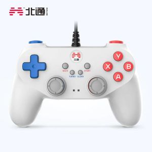 Gamepads betop d2e gamepad para Android/PC/TV Box/PS4/PS3 Controlador de jogo com Motor de vibração 3,0m Handeld, conexão USB Joypad