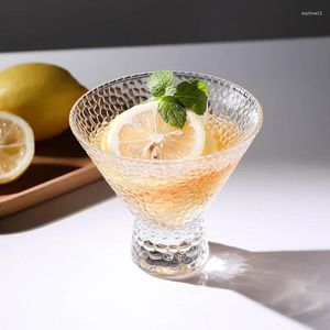 Vinglas Europeiska Creative Ice Cream Dessert Milk Shake Glass Juice Cup Cocktail Värmebeständig skål Bar Glasvaror Muggar Kaffe