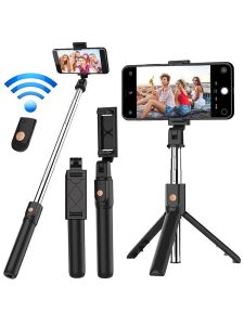 Stands Multifunctional Cell Phone Bluetooth Selfie Stick Live Tripod K07/K10/K10S Tik Tok Anchor Photo Stand One Key To Take Pictures