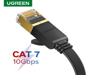 Ethernet -kabel RJ45 CAT7 LAN CABLE FTP RJ 45 Nätverkskabel för CAT6 Kompatibel patchkabel för modemrouter Ethernet3984144