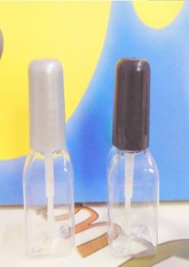 5g Mini Cute Clear Plastic Empty Square Nail Polished Bottle With Cap Brush Plastic Nail Bottle For Children7617327