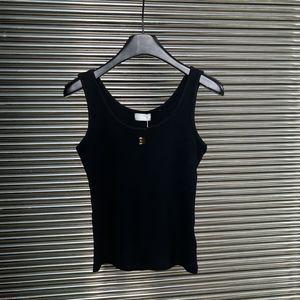 Woman Designers Knit Tanks Logo T Shirts Designer Striped Letter Sleeveless Tops Knits Fashion Style Ladies 7019#