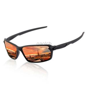 Solglasögon Nya män Polariserade solglasögon Brand Designer Square Sport Sun Glasögon Mann Kör Fiske Goggle UV400 Women Travel Eyewear 24412