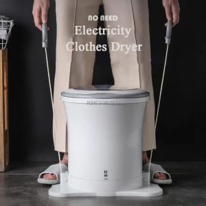 Makineler Manuel Giysiler Kurutucu Hiçbir Elektrik Öğrenci Yurt Kıyafetleri Kurutma Namlu Taşınabilir Egzersiz Fitness Makinesi Çamaşır Kurutucu