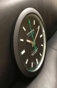 Luksusowy zegar ścienny nowoczesny Horloge Muale Milgauss Quartz Super Silent Ruch G2205123000167