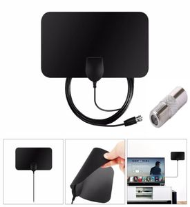 Flat Indoor HD Signal Amplifier Digital TV Antenna 50 Miles Range Skywire8700832