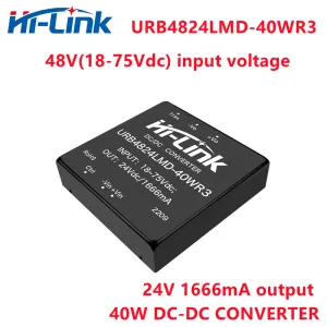 Fornece hilink novo comutador dcdc isolado conversor urb4824lmd40wr3 descer 40w 48V a 24V 16666 Módulo de fonte de alimentação LED de saída de saída IC