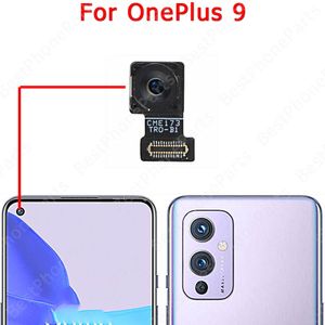 Heck -Selfie -Kamera -Modul für OnePlus 9 Pro 1+ 9pro One plus Gesichtsansicht für Ersatzteile Rückseite des Backside Flex -Kabels vorne