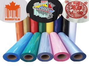 PU Heat Transfer T-Shirt Textiles Cricut Film Die Cutting 30*100cm Paper Materials Decorations for T-Shirts Cloth2343774