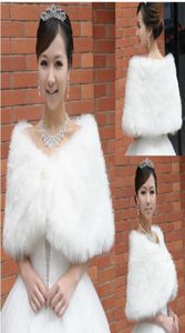 2017 Cheap Fake Faux Fur Cape Bridal Wraps Winter Coat Shrug Shawl Bolero From China2500696