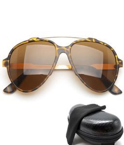 Nya klassiska vintage runda solglasögon män kvinnor märke högkvalitativ sköldpaddsram som driver solglasögon UV400 OCULOS -nyanser med Box2652313