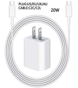 20W PD高速充電アダプター充電器コードApple AirPods用のUSB CケーブルiPhone 14 13 12 Mini 11 Pro Max電話充電データライン5248715