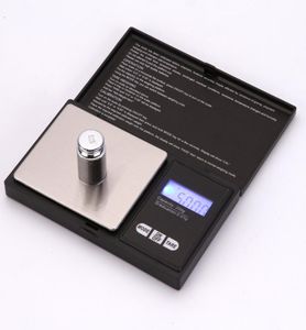 2020 Mini Pocket Digital Scale 001 x 200g Moeda de prata Jóias de ouro Diamante Balance Balance LCD Escala de jóias digitais eletrônicas Bal8215144