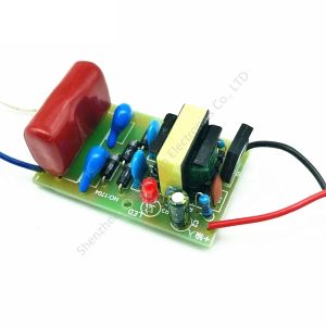 DC 3.7V to 1800V Booster Step Up Board Module Arc Pulse DC Motor with High Voltage Capacitors Power Supply Module