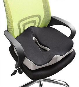 Costo de assento de memória confortável Coccyx Ortopédico Cadeira de escritório Cadeira de carro traseiro Cushion Casa Tailbone Sciatica Alívio da dor Suporte para trás Cushions67779998