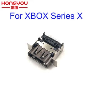 Acessórios 10pcs para Xbox Series SX HDMicompatible Port Socket Interface para Microsoft Xbox Series x HDMicompatible Port Connector