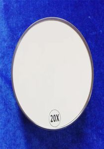 Mirrors 6Inch Bathroom Mini Makeup Mirror Round 20X Magnifying 3 Suction Cups Bathing Supplies Making Up6620996