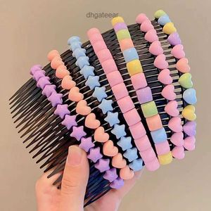 Hårfragmenteringsverktyg för barns hårtillbehör - Utökad utgåva Hårkaminsats för flickor Hårklämma Bang Comb Sorting Hair Card Headwear