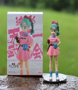 Z Bulma 17CM PVC Figure Toys Brinquedos Doll Vegeta Action Sexy Anime Gift boxed 2207075357630