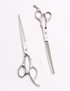 65quot 185cm 440C High Quality Sell Barbers039 Hairdressing Shears Cutting Thinning Scissors Professional Human Hair Sc7308546