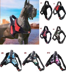 10 Colors Pet Dog Vest Harness Collar Outdoor Sport No Pull Adjustable Dog Chest Collars Supplies3739963