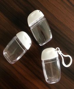 30 ml Mini Hand Sanitizer Plastic Bottle Flip Bottle Hand Sanitizer Body Wash Shampoo Holder Travel Portable Reusable Perfume Sampl3831280