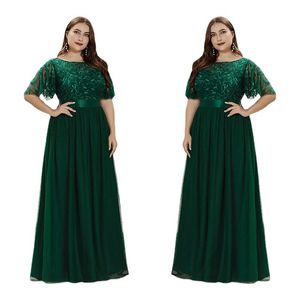 ICclek Vestido Feminino Festa Luxo Kvinnors eleganta klänningar Lossa kvinnors röda aftonklänningar Vestido Natal Plus Size 8xl 9xl