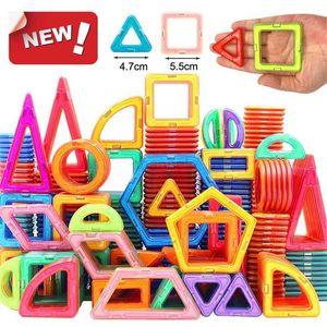 Blocchi giocattolo di decompressione da 168 pcs a dimensioni di dimensioni Magnetica Set di magneti Blocchi di magneti assemblati giocattoli per la costruzione educativa per bambini 240412