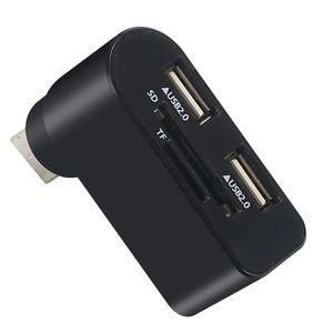 Szybkie USB 2.0 Hub Hub Power Interface SD TF CARD CARTUR DO MacBook AIR Computer Laptop Akcesoria USB Hub