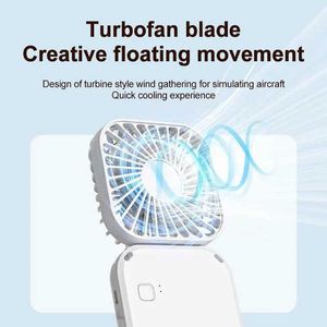 Fan Electric Summer Convenienza Strap USB ricaricabile ricaricabile per piccolo ventola muto pieghevole desktop multi -gamma ventola elettrica regolabile portatile