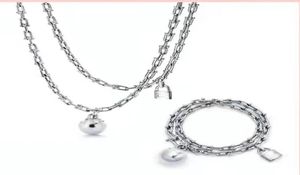 Necklace Bracelet Ball lock set Horseshoe hardware designerWomen Men couple fashion watche Wedding Party Thanksgiving Day Valentin6643923