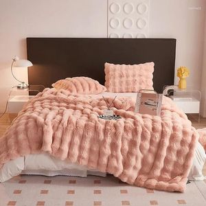 Blankets Winter Warm Super Soft Plush Blanket - Thicken Chair Window Bay Sofa Room Living Mat