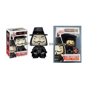 Bebekler Pop V Vendetta Model Vinil Figürü Koleksiyon Oyuncak J190719 DRAP TESLİM TOYS HEDİYLERİ Aksesuarları DHTHJ