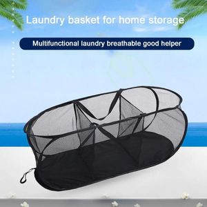 Laundry Bags Eco-Friendly Sorter Hamper Polyester Multipurpose Practical Foldable Dirty Clothes Storage Organizer Bag