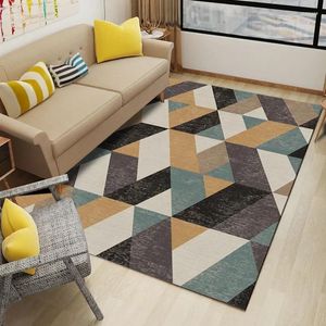 Teppiche P4967 moderner minimalistischer Teppich Haushalt Schlafzimmer