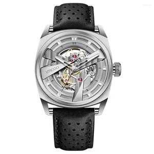 Orologi da polso orologio automatico di lusso da 41mm sportivo marchio top meccanico Uyicoo orologi Fashion Sapphire Glass Waterproof Orouts