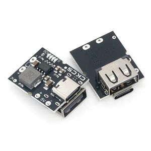 2024 Type-C USB 5V 2A Boost Converter Step-up Power Module Litium Batteriladdning Skyddskort LED Display USB för DIY-laddare för