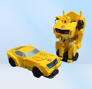 Model z zabawkami Plastic Car King Kong Robot Gift Boy Transform w dinozaura w jednym kroku 919G4596521