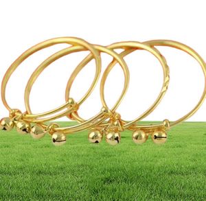 Braccialette per bambini di gioielli Braccialetti di bracciale 24k Bracciale di colore oro giallo per bambini bambini 5582959