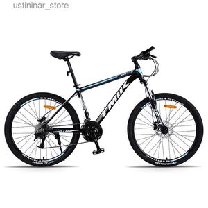 Bike Bike Ride-on 21 Speed Ltwoo A5 Mountain Bike Bicycle Bicchiere Assorbimento di camminato Bike Bike da uomo e donne Cavalca bici a doppio disco Cicli di guida L47 L47