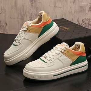 Scarpe casual Trend Fashion Fashion's All-Match Lace Up Flats Causal Board Falli maschi Sneaker Sneakers Zapatos Hombre