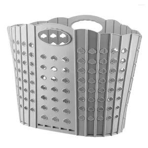 Laundry Bags Matte Texture Basket Portable Spacious Baskets With Carry Handles Ideal For Bedroom Clothes Storage Hanging