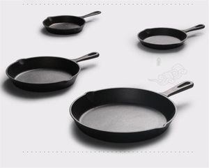 Żelazna nonstick 1426 cm Płatka Smażenie płaska patelnia indukcyjna kuchenka żelazna garnek jajka naleśnik garnek kuchenny narzędzia kuchenne