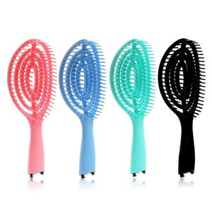 Relaxing Elastic Massage Comb Portable Hair Brush Massage Brush Brushes Head Combs Scalp Massage Brush Wet And Wavy Bundl