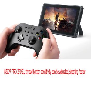 GamePads Gulikit para Switch Pro Bluetooth Game Controller Double Vibration Vibration Wireless Joystick Gamepad para NS Switch Android Windows New