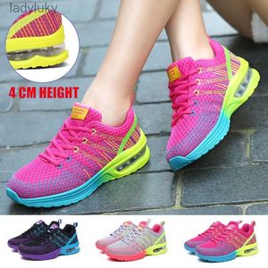 Atletik ayakkabılar kadın koşu ayakkabıları açık nefes alabilen moda kadın koşu ayakkabıları fitness spor ayakkabıları renkli hava yastık spor ayakkabıları c240412