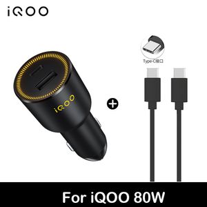 Nuovo originale per Vivo IQOO 80W Carica Charger Flash Caricatore di ricarica rapida Caricatore a cavo 6A per