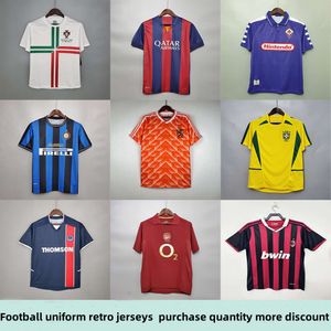 24ss New Designer Football Strip Football Classic Paris, Portugal, Brazil, Fiorentina Jersey Football Lover Football Man